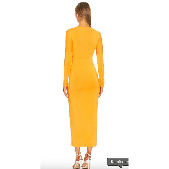 The Line by K Pascal Dress Tangerine Orange Size Medium - Picture 2 of 10